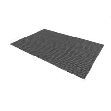 Лист рифленый стальной ромб 10х1000х2500 мм 09Г2С ГОСТ 8568-77