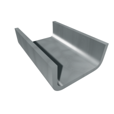 Швеллер нержавеющий гнутый неравнополочный 100х100х60х4 мм 08Х13 ГОСТ 8281-80